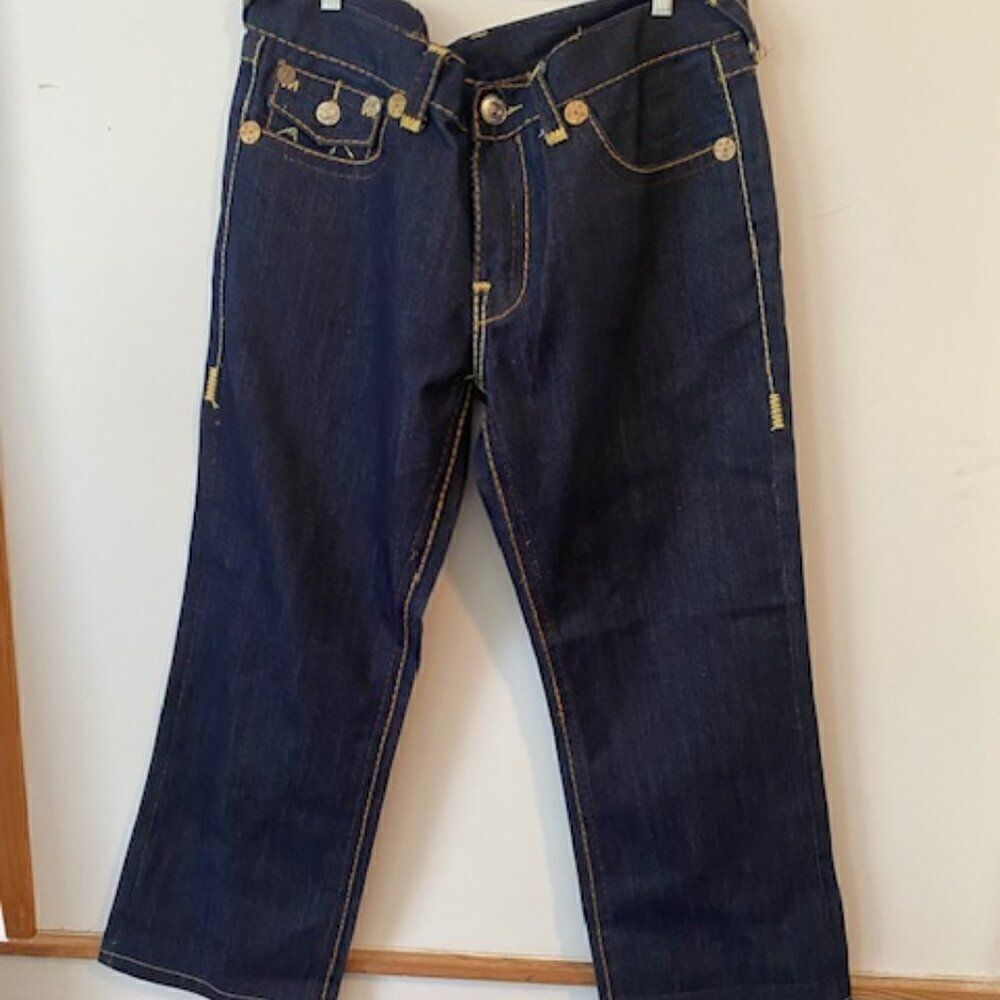 True Religion World Tour Billy Super T bootcut jeans, size 38